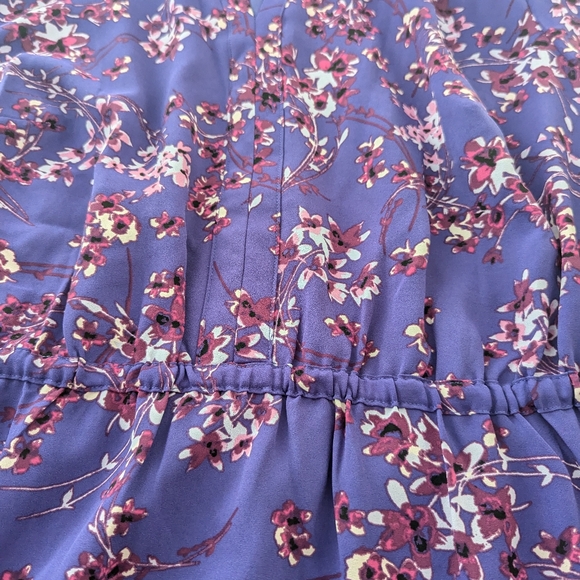 Hawthorn purple floral dress - Picture 2 of 3
